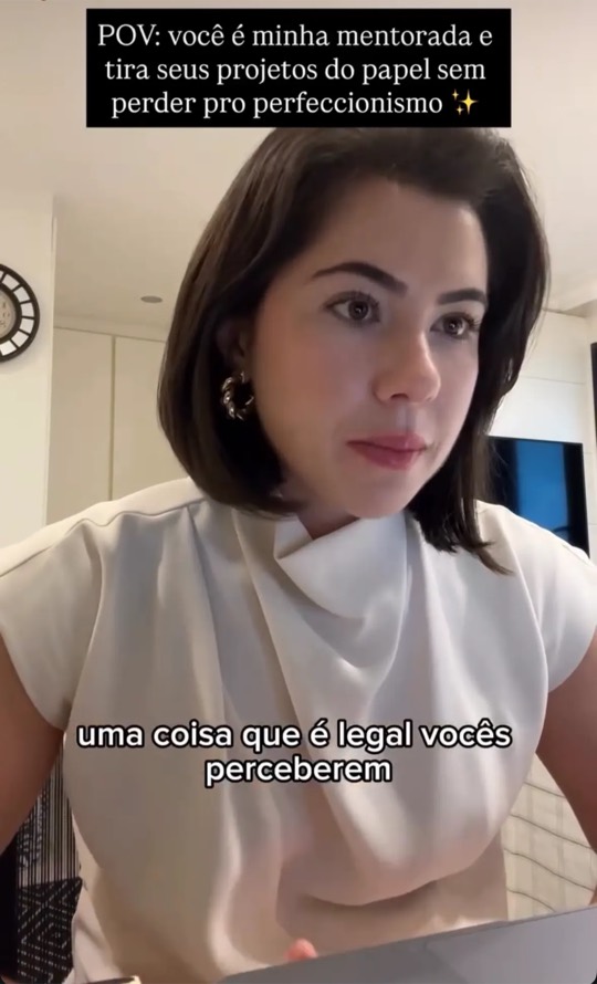 Bastidor em vídeo